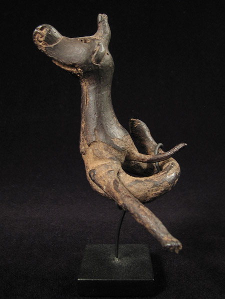 Indonesian Tribal Art - Wood charm, Dayak, Borneo